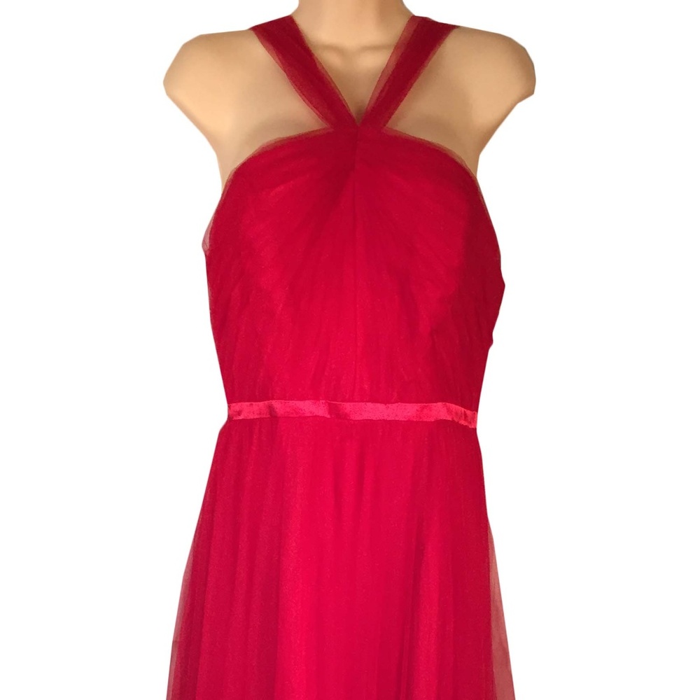 Jasmine Red Maxi Prom/Bridesmaids/Formal Dress